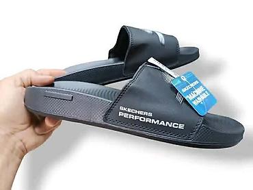 studio pollini: Skechers muške papuče/slajd sandale – Hyper Burst Recovery - Dizajn — 5