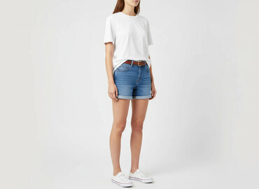 dżinsy allegro: Denim Collection, Shorts for women, size XS