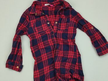 Shirts: Shirt 4-5 years, condition - Good, pattern - Cell, color - Red