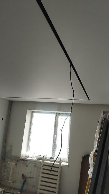 Натяжной потолок: Натяжной потолок Матовое Монтаж — 7