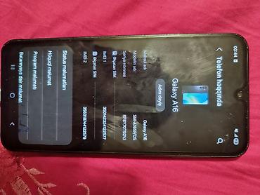 atouch tablet se pro: Samsung Galaxy A16, 128 GB, rəng - Qara — 2