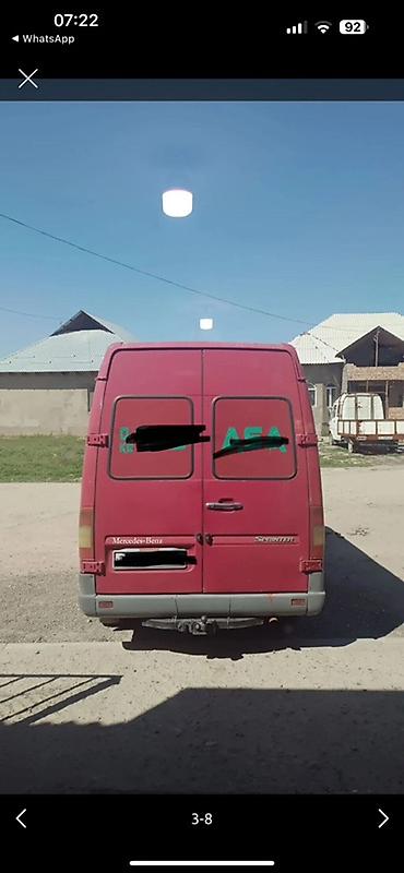 ск шерой: Mercedes-Benz Спринтер: 1999 г., 2.9 л, Дизель, Фургон — 4
