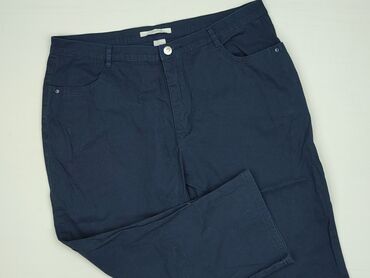 I.QUING, Material trousers for women, size 4XL (EU 48)