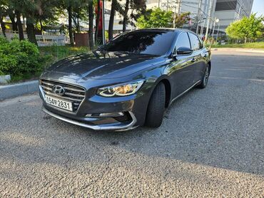 серый hyundai: Hyundai Grandeur: 2017 г., 3 л, Типтроник, Газ, Седан