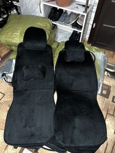 сиденья некся: Чехолдор Жаздыгы бар, түсү - Кара, Universal Seat cover, Жаңы, Өзү алып кетүү