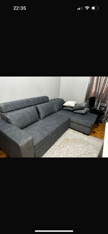 sofa: Di̇van-kravat, İşlənmiş, Açılan, Bazalı, Parça, Çatdırılma yoxdur