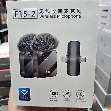 neumann mikrofon: Bežični mikrofon Lavalier F15- 2 za sve telefone Cena: 2800din Bežični — 3