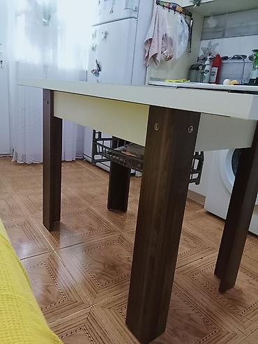 kohnə stul: Qonaq masası, Yeni, Açılmayan, Dördbucaq masa — 9