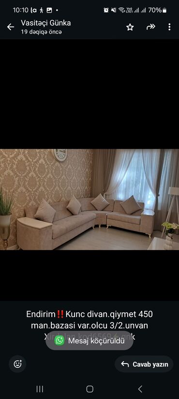 Uşaq və gənc otağı üçün dəstlər: Künc divan, İşlənmiş, Açılan, Bazalı, Çatdırılma yoxdur