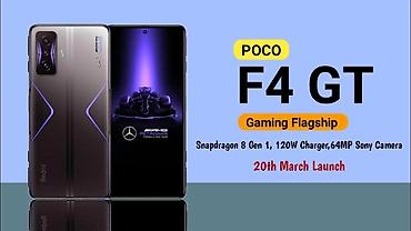 poco pro: Poco F4 GT, Б/у, 128 ГБ, цвет - Серебристый — 1