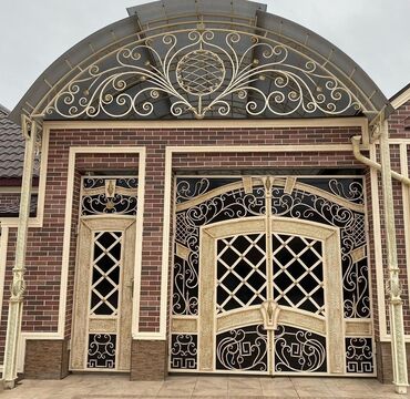 Həyət darvazaları: Metal EN MMC olaraq istədiyiniz forma və ölçüde demir işlerinin -da lalafo.az — 14 Həyət darvazaları: Metal EN MMC olaraq istədiyiniz forma və ölçüde demir işlerinin — 14