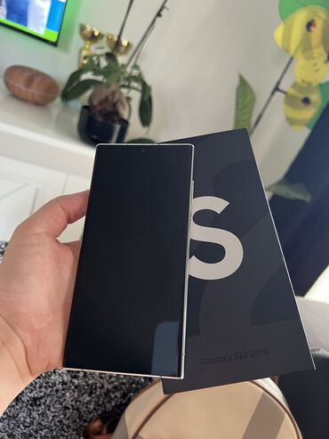 samsung laptopovi: Samsung Galaxy S22 Ultra, 128 GB, color - White, Fingerprint, Dual SIM cards, Guarantee