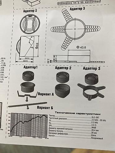 Динамики для авто: Компонентная акустика Dynamic State Slb 162. крутые динамики для — 10