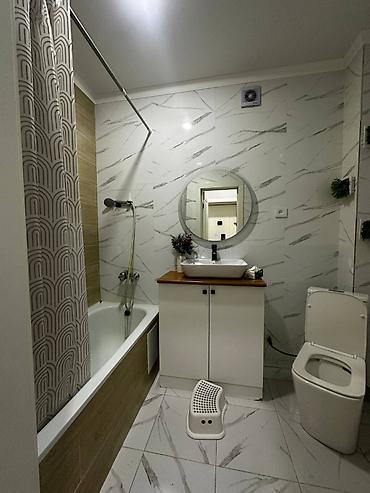 квартира кок жар мкр: 2 комнаты, 56 м², Кок-Жар ж/м Элитка, 11 этаж, Евроремонт — 3