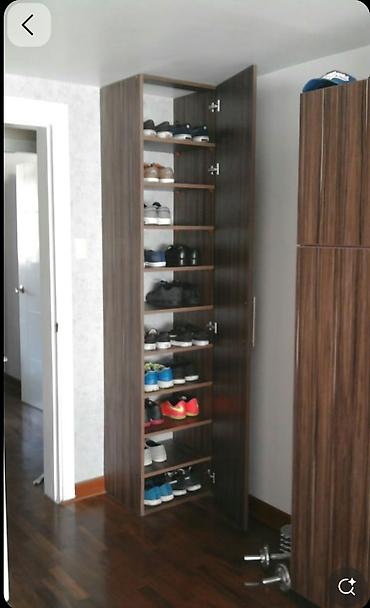 Гарнитуры для прихожей: Гарнитур для прихожей, Шкаф, Металл, цвет - Белый — 14