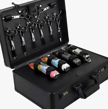 Инструменты и тележки для инструментов: Кейс чемодан для инструментов парикмахера барбера очень вместительный!