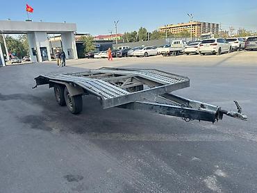 купить автовозы: Прицеп, Special trailer, Сar carrier trailer, до 3,5 т, Б/у — 2