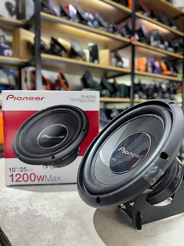 оригинальные: Оригинальный сабвуферный динамик Pioneer! 10 дюймов 
25см — 3
