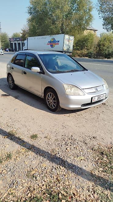 accord wagon: Honda Civic: 2002 г., 1.5 л, Механика, Газ, Хэтчбэк — 2