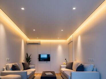 Натяжной потолок: Натяжной потолок Глянцевое, Матовое, 3D потолки Бесплатная консультация, Демонтаж, Бесплатный замер — 18