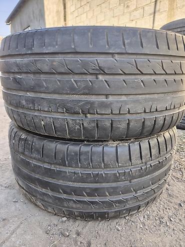 aion i6: Шины 285 / 45 / R 19, Лето, Б/у, Пара, Легковые, Корея, Kumho — 1