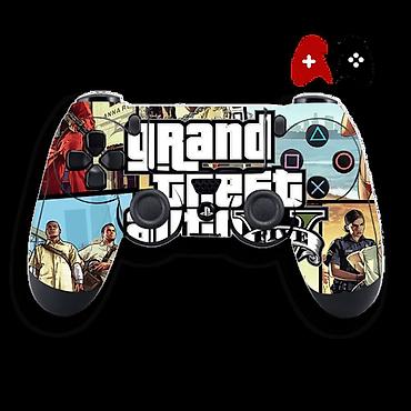 hoparlor: Kateqoriya: Joysticklər Logo Ps4 GTA Təsvir: - PlayStation 4 üçün — 1