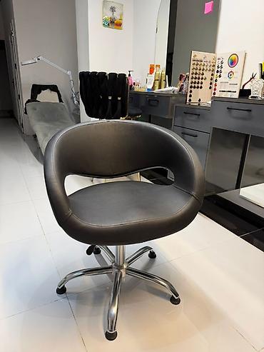 salon kıreslosu: Gözəllik salonları və bərbərlər üçün rahat salon kreslosu. - Dizayn — 1