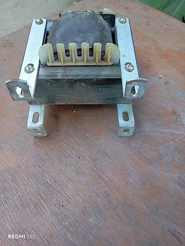 trasvarmator: Landice 5341 – 16 mH induktor/reaktor Texniki məlumat: - Model — 4