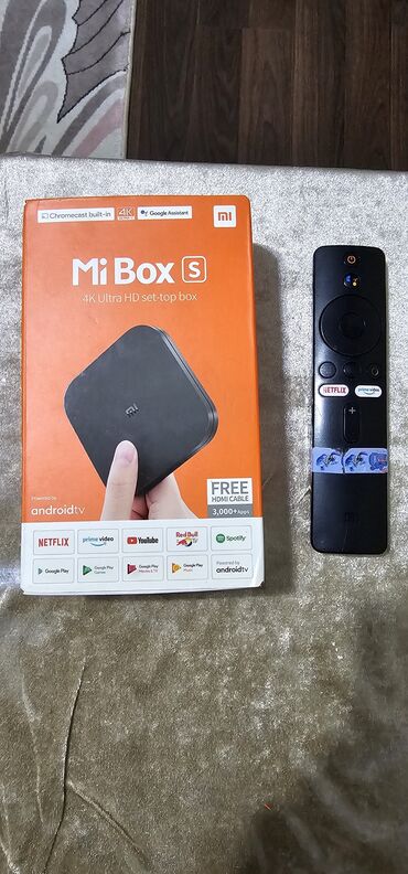 Smart TV bokslar: İşlənmiş Smart TV boks Xiaomi 2 GB / Android, Pulsuz çatdırılma