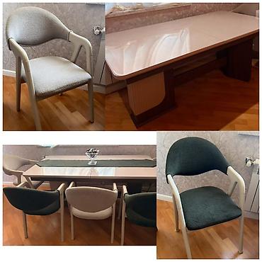 Masa dəsti ideal veziyyetdedi. Satılır 1300₼. 6 ədəd stulla. Masa lalafo.az -da Masa dəsti ideal veziyyetdedi. Satılır 1300₼. 6 ədəd stulla. Masa
