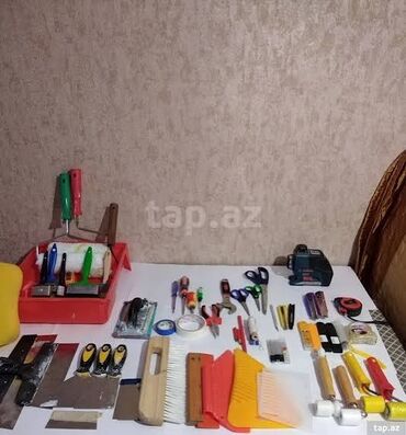 Malyarlar: Aboy ustası iş təcrübəsi 18-il. oboy pilləkəni və alətlərin — 6