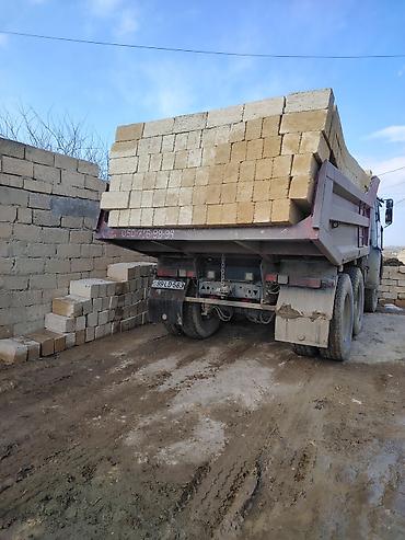 hörgü daşı: Təbii ağ daş (şəbəkə/qala taşı) – tikinti üçün - Material: Yerli — 5