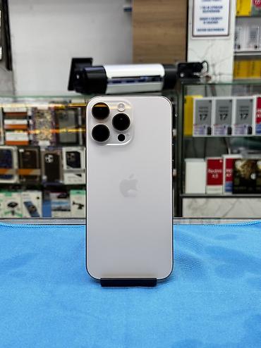 iphone x max: IPhone 16 Pro Max, Б/у, 256 ГБ, Desert Titanium, Зарядное устройство, Защитное стекло, Чехол, 90 % — 1