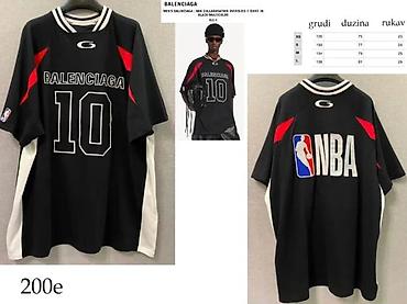 Majice: Men's T-shirt Balenciaga, bоја - Siva — 11