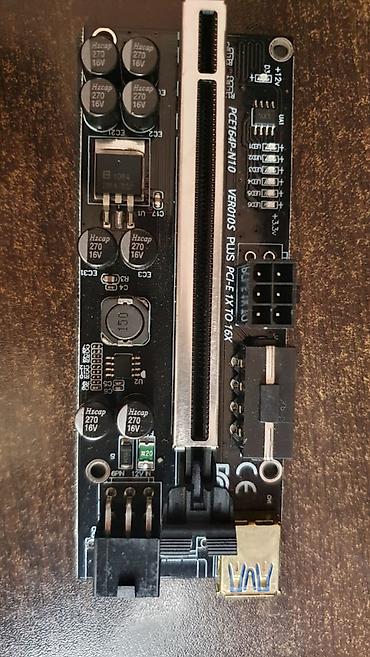 Videokartlar: GPU Riser 010s GPU Riser / PCIe Riser Card satılır. Hamısı işləkdir — 5