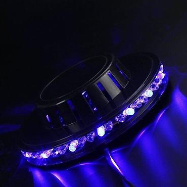 pezo 406: LED ambijentalno svetlo za automobil – rotirajući disk sa više režima — 5