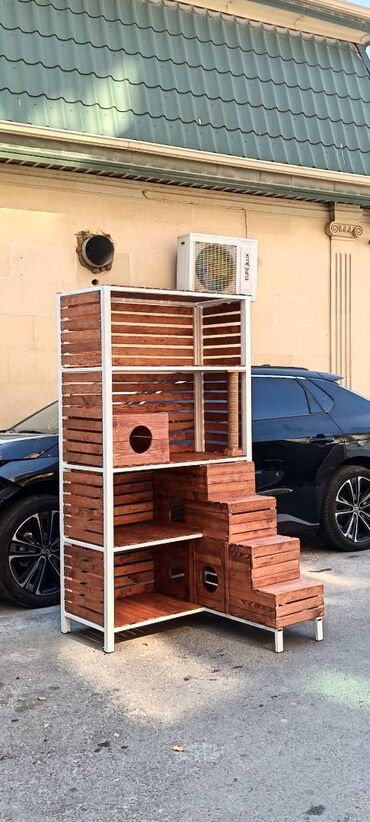 Yuvalar: Pişik evləri sifarişlər həm ev üçün həm heyət üçün ölçüsünə və — 8