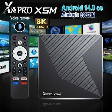 Aksesoari za TV i video: X88 PRO X5M Android TV Box Uz uređaj dobijate iptv televiziju, filmsku — 15