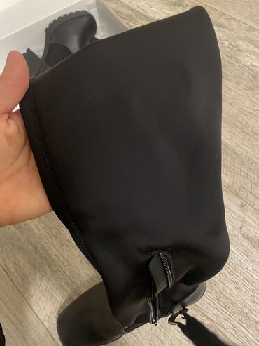 Çəkmələr: Uzunboğaz, Aldo, Ölçü: 36, rəng - Qara, Yeni — 7