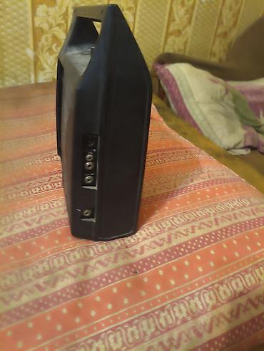 National Panasonic kaset maqnitofonu - Portativ dizayn: üst hissədə
