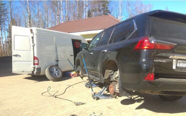 Шиномонтаж: Выездной шиномонтаж, вулканизация на выезд, мобильный — 2