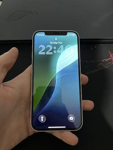 iphone zaretka: IPhone 12, 64 GB, Ağ, Face ID, Simsiz şarj — 2
