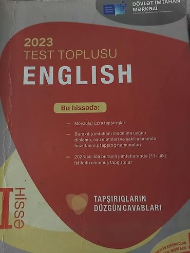 Testlər: İngilis dili Testlər 11-ci sinif, DİM, 1-ci hissə, 2023 il — 1