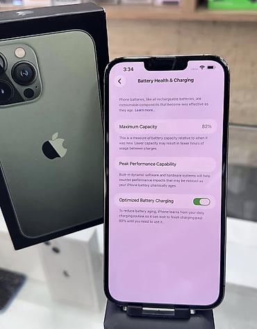 iphone 5c: IPhone 13 Pro, 128 GB, Alpine Green, Zəmanət, Simsiz şarj, Face ID — 2