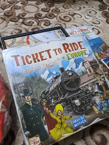 новая игрушка: Настольные и спортивные игры набором. 1) Ticket to Ride: Europe (Days