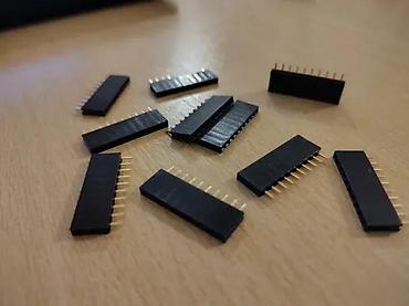 i5 2450m: KONEKTOR ZA LEMLJENJE 1X10 PIN 2.54 ŽENSKI LEMNA LETVICA | Lemna — 2