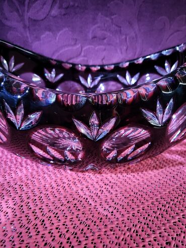 Ostalo posuđe: Cinija nova gondola,kristal,led kristal 70te Nachtmann. Cinija je — 14