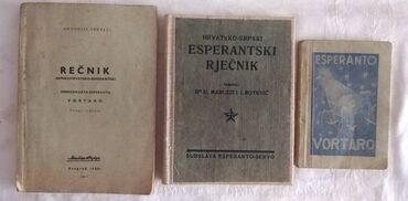 original dresovi za decu: Knjige: Esperanto II 3 kom. cena za sve