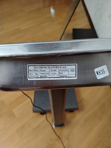 Elektron tərəzilər: Elektron platforma tərəzi – AO MA, model C1-888 Yeni kimidi çox az — 4