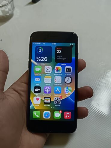 balaca telefonlar: IPhone 8, 64 ГБ, Черный, Отпечаток пальца